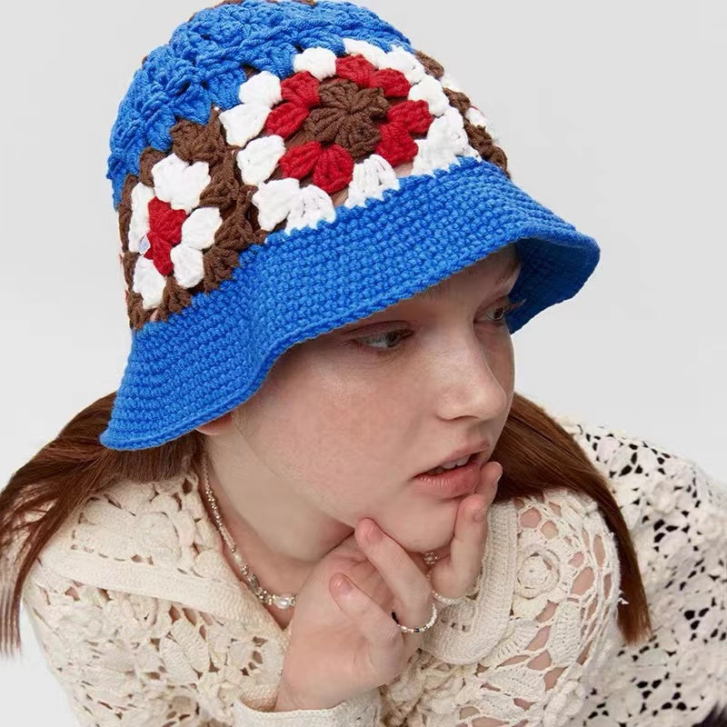 Crochet Hat Blue