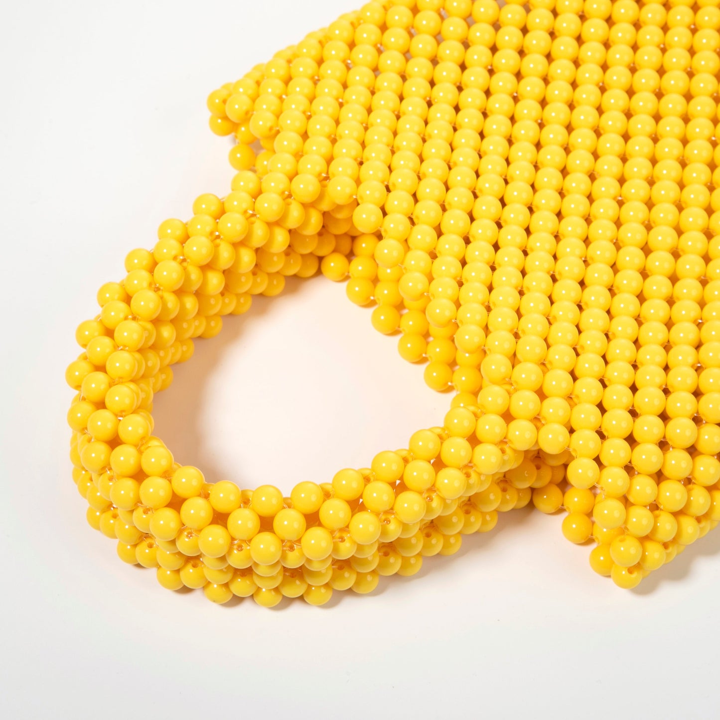 Yellow Top-Handle Clutch