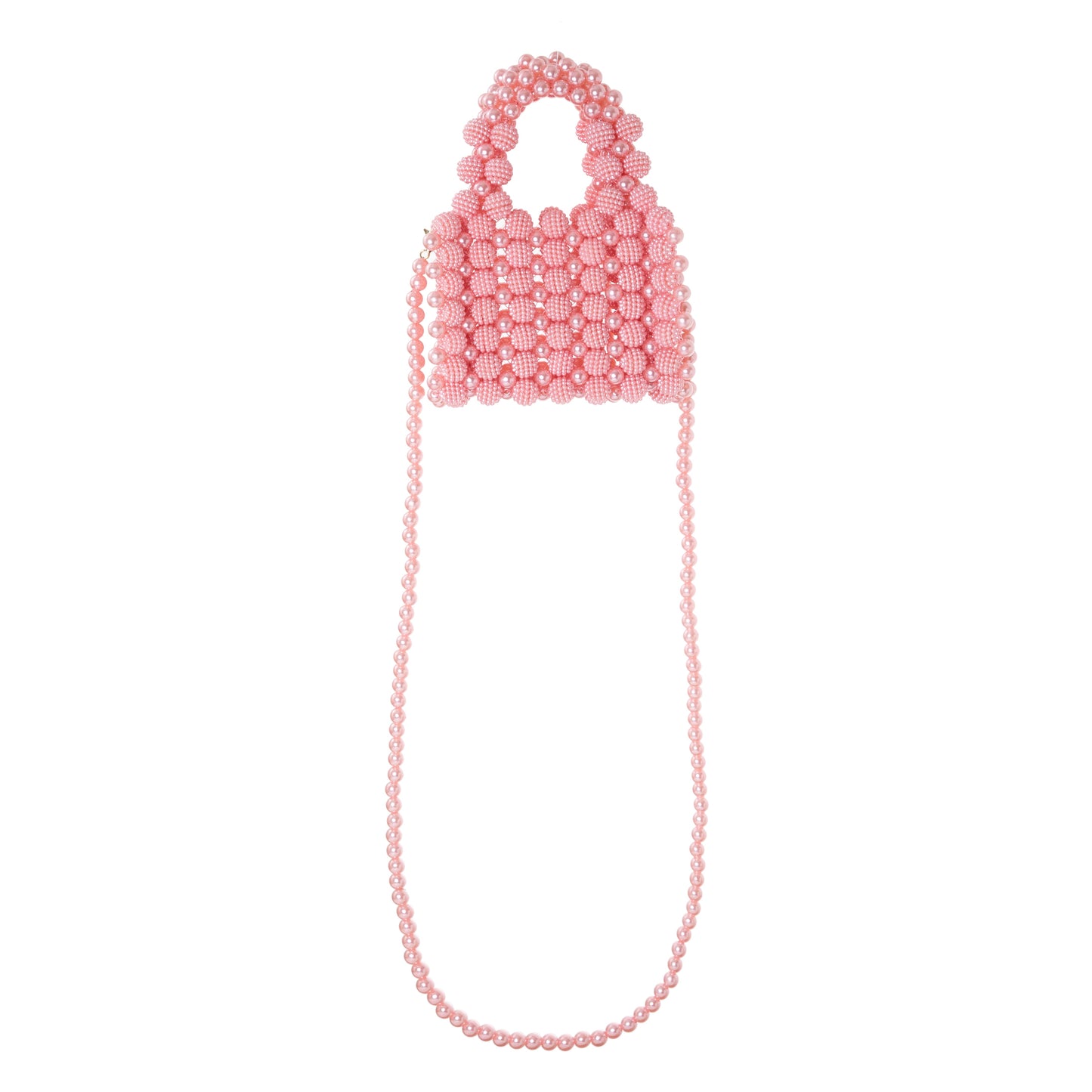 Mini Pink Top Handle Purse