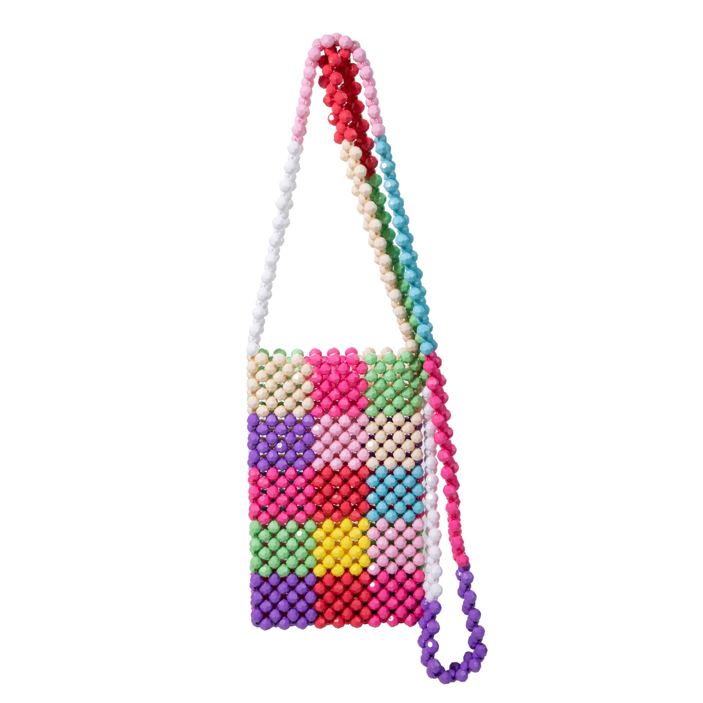 Rainbow Blending Chequered Shoulderbag