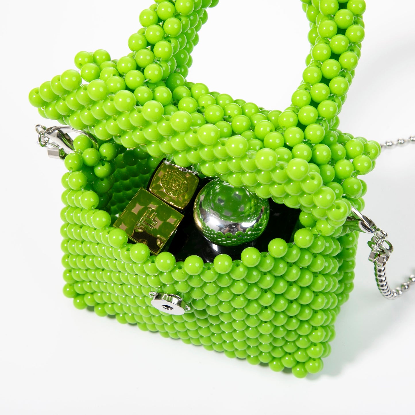 Green Cube Bag