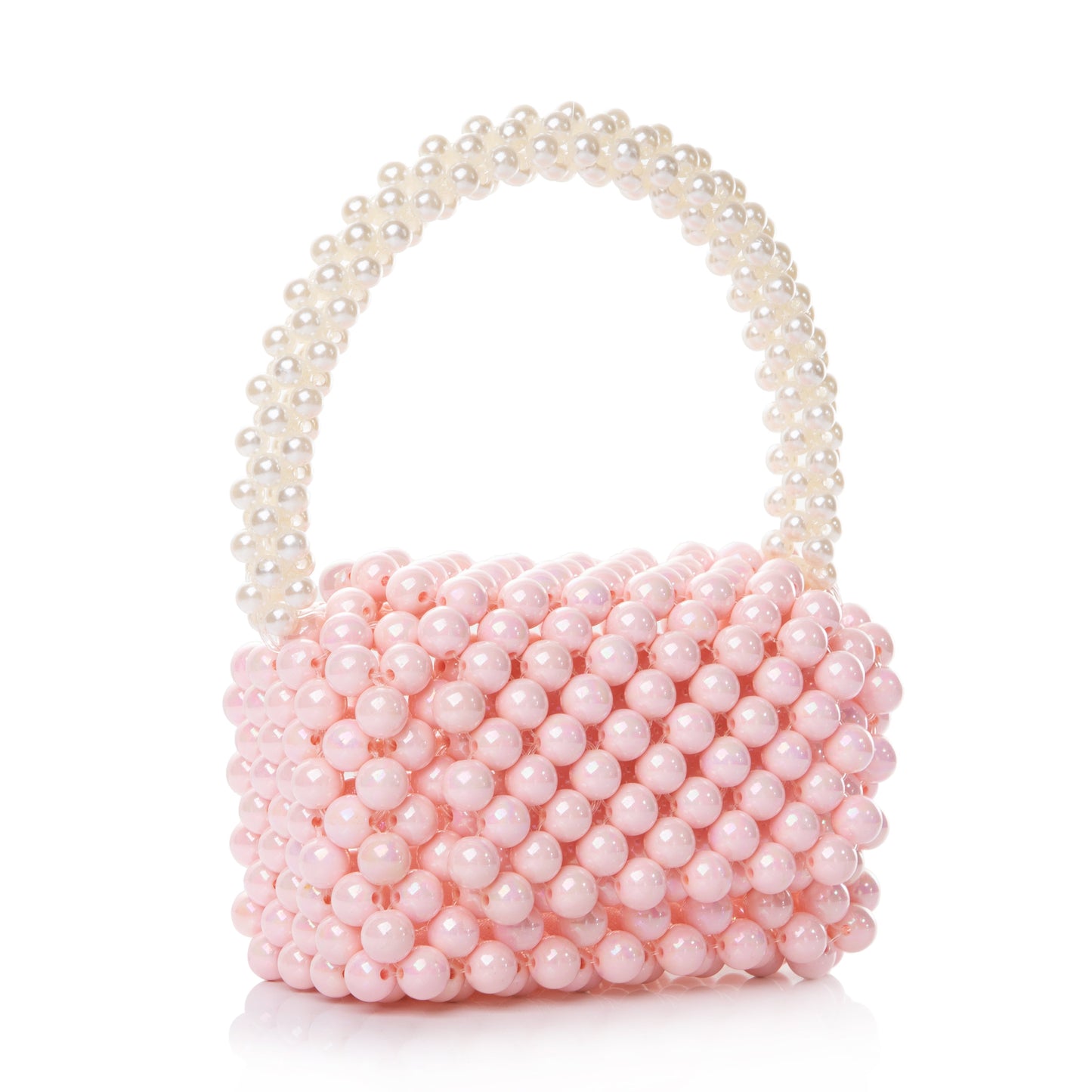 Pink Pearl Box Clutch