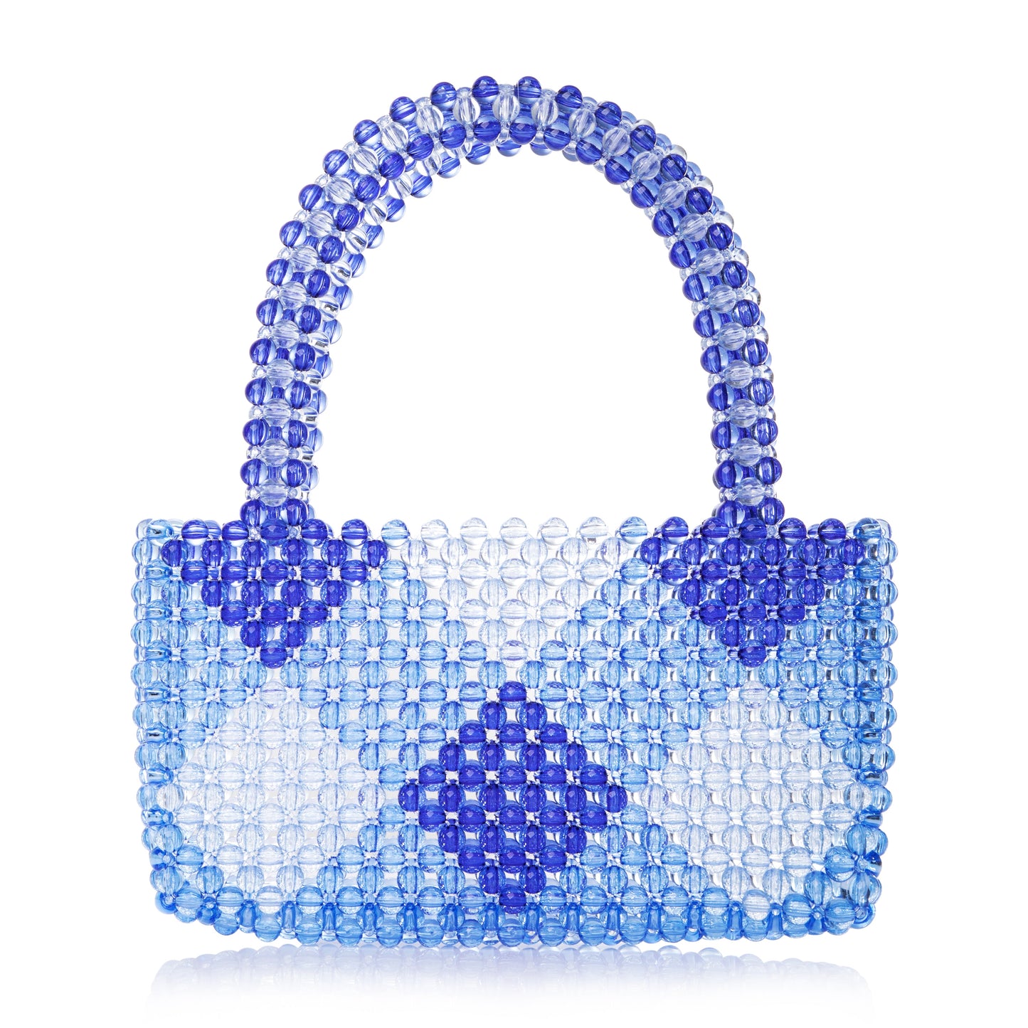 Blue Check Handbag