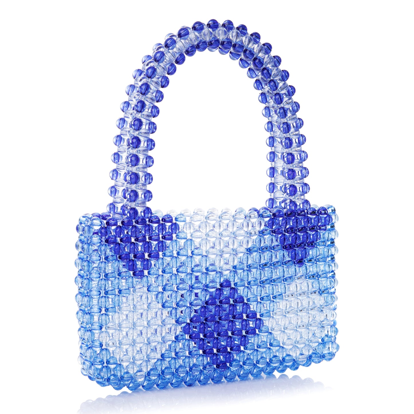 Blue Check Handbag