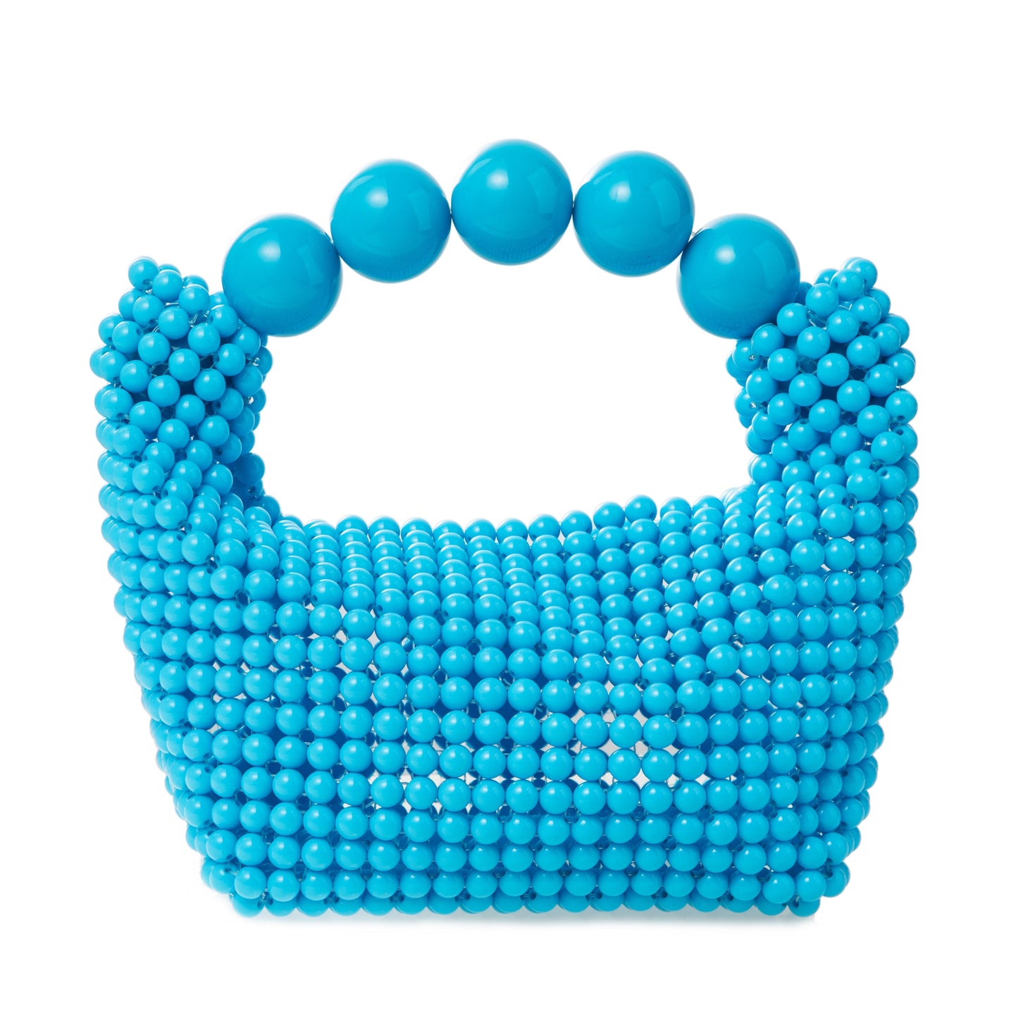 Beaded Blue Handbag