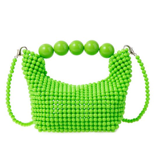 Beaded Green Handbag