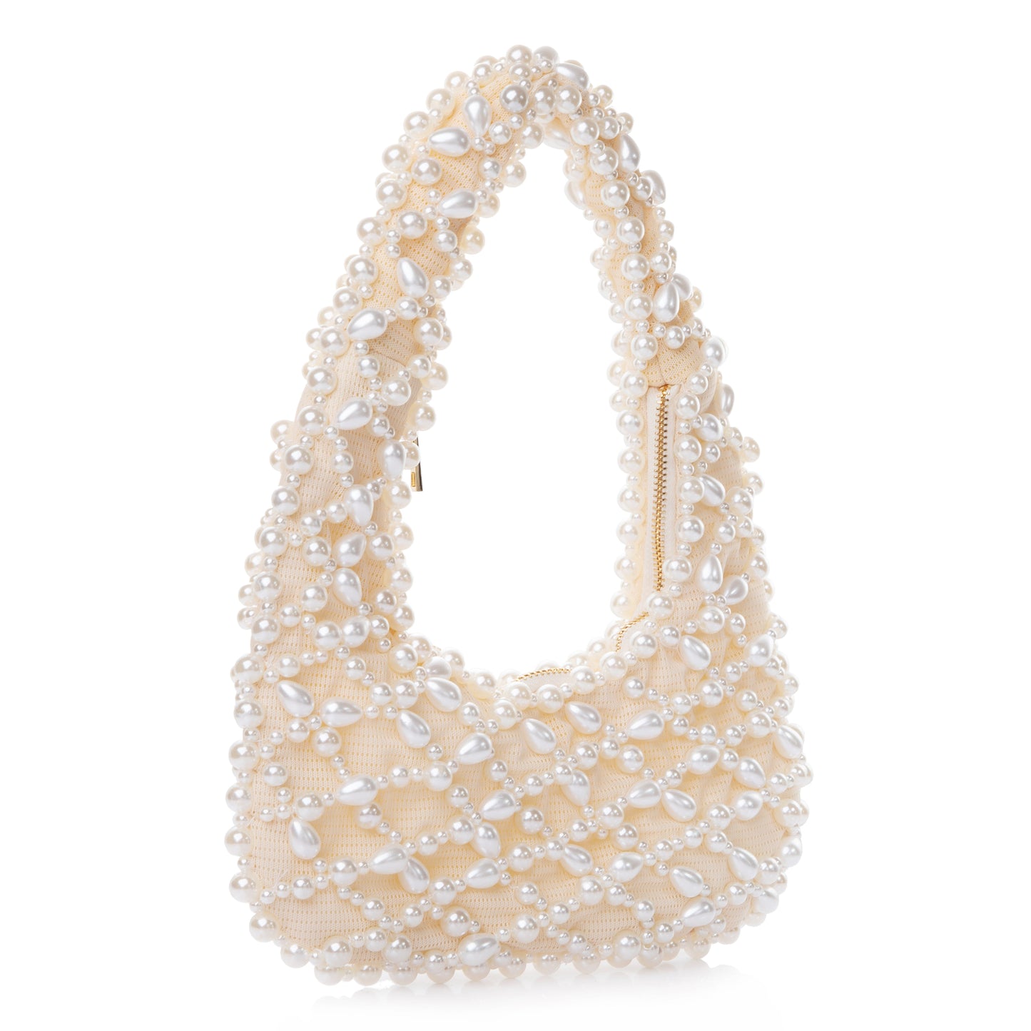 Artisanal Pearl Clutch L