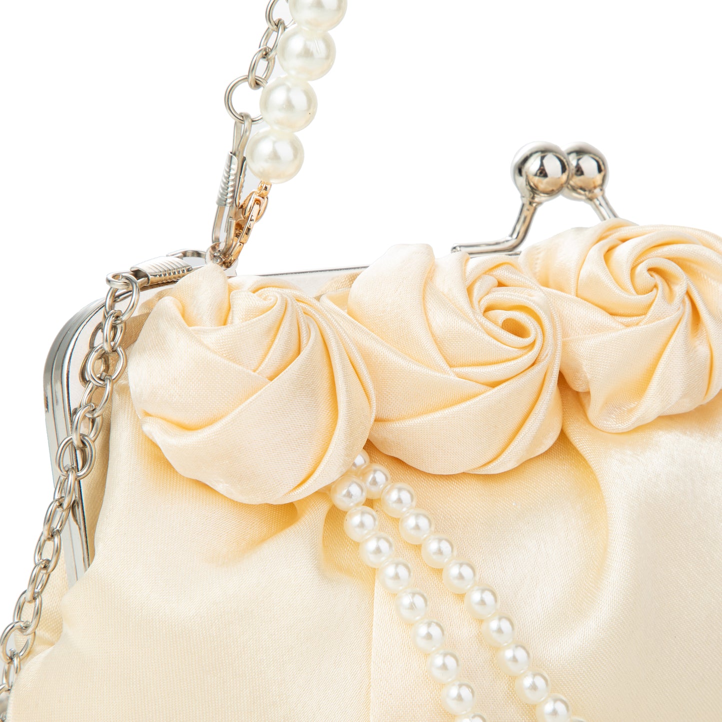 Silk Rose Clutch