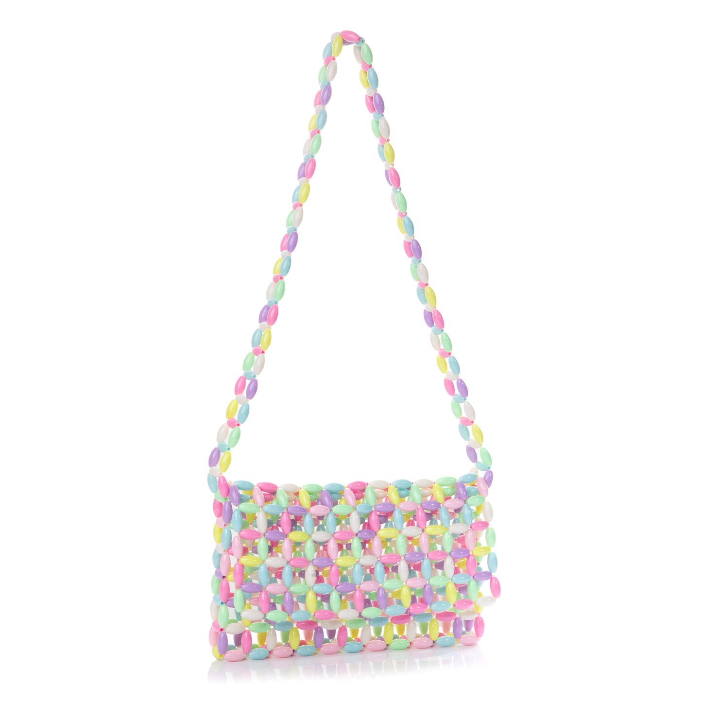 Colorful Plastic Beads Shoulderbag