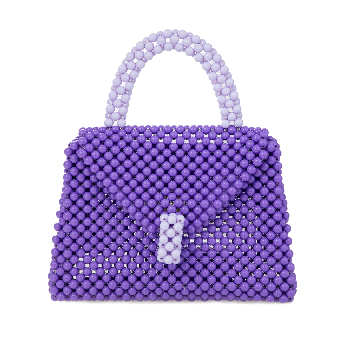 Purple Messenger Clutch