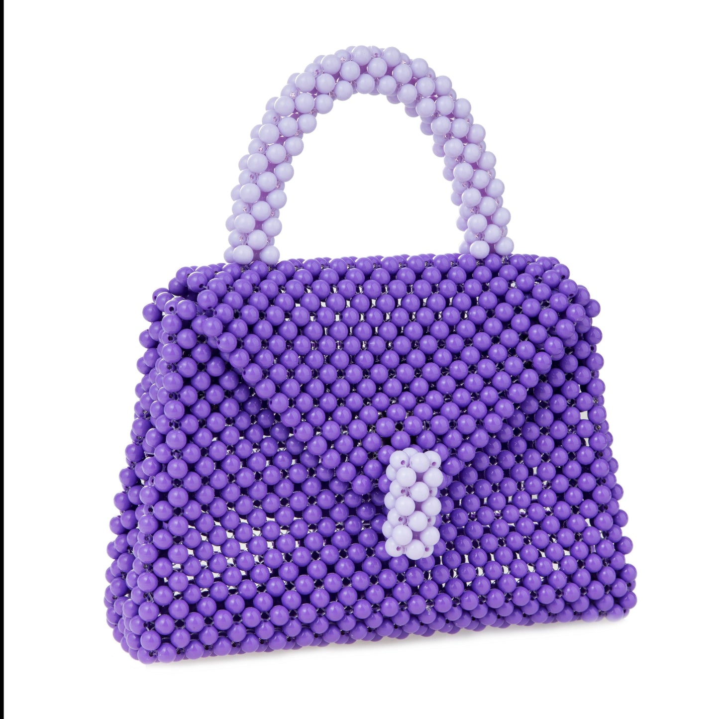 Purple Messenger Clutch