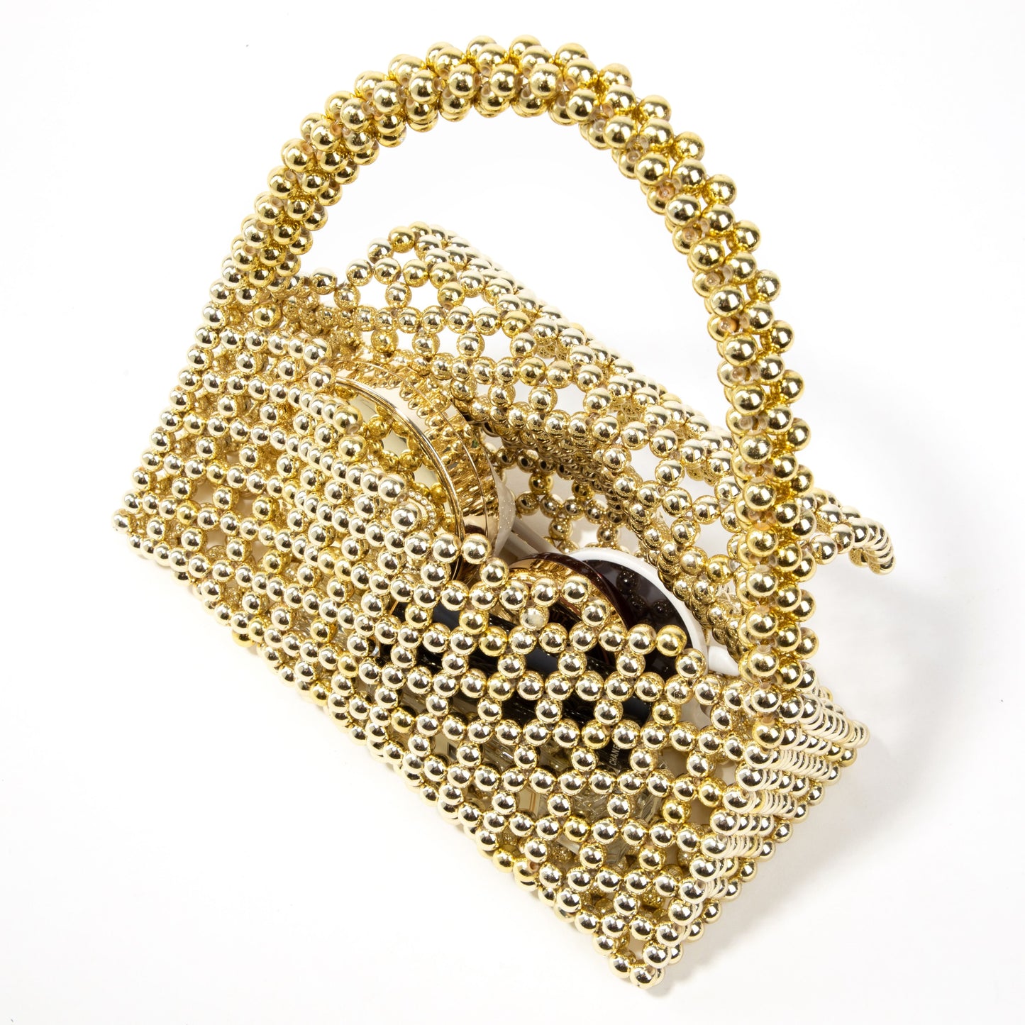 Gold Triangle Clutch