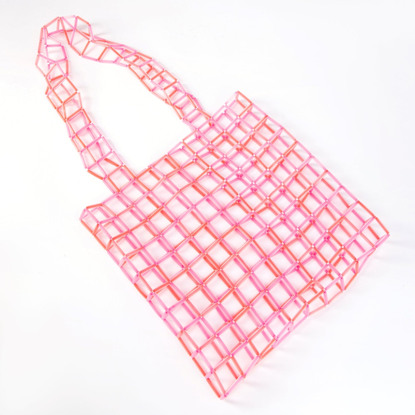 Pink Long Beads Tote