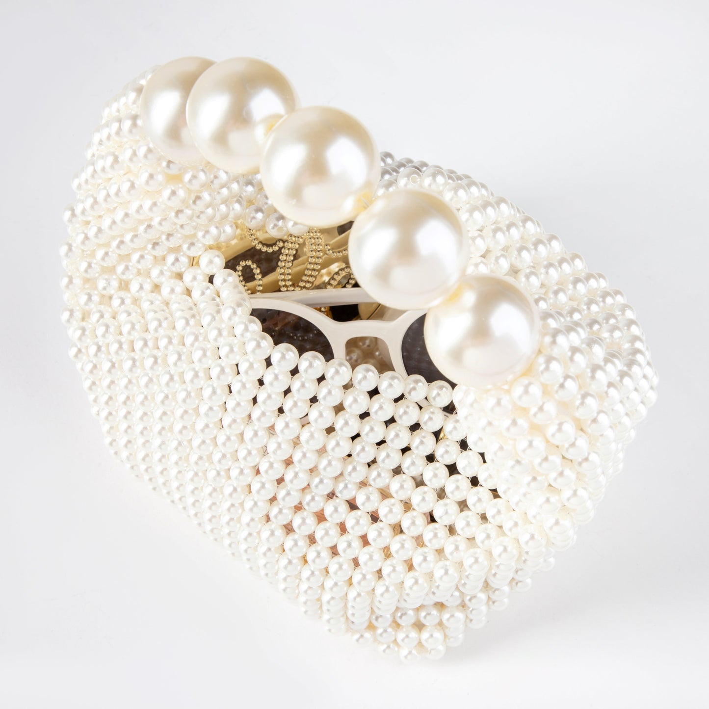 Pearl Beaded Clutch