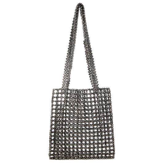 Casual Gunmetal Tote Bag