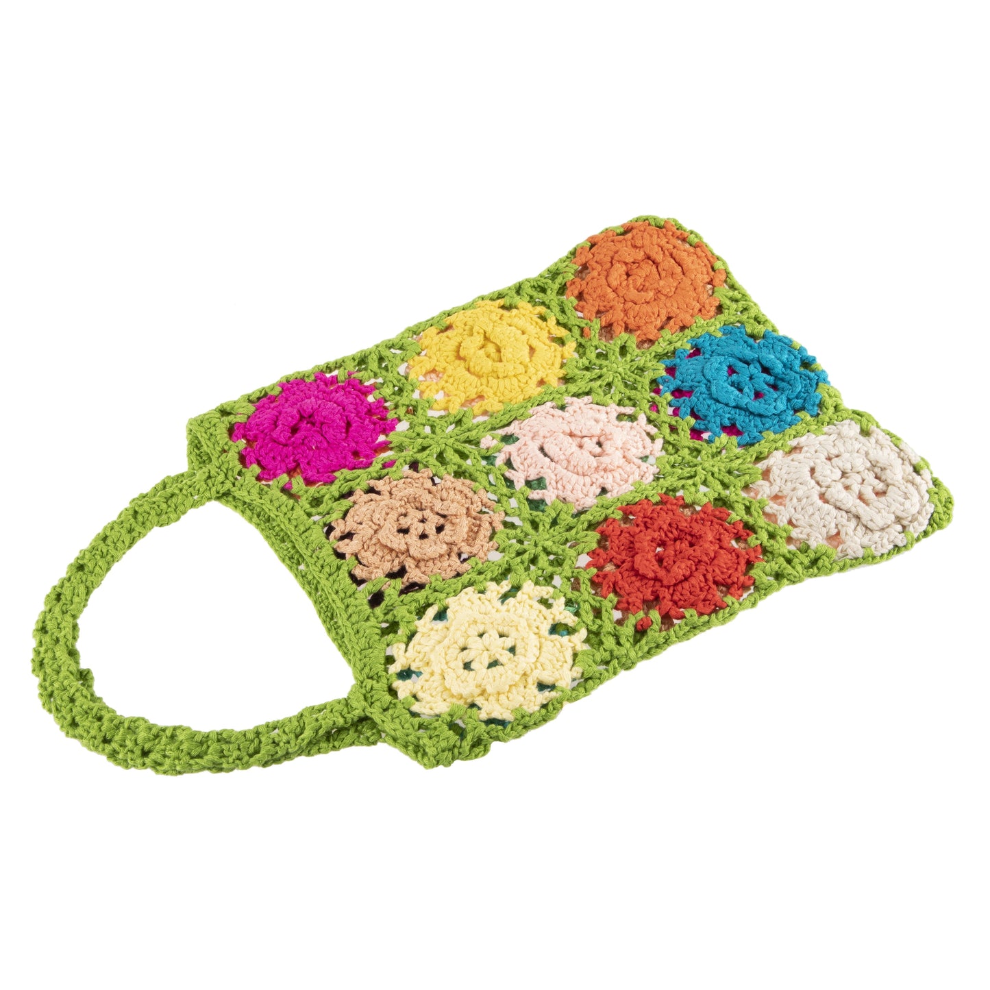 Crochet Flower Tote