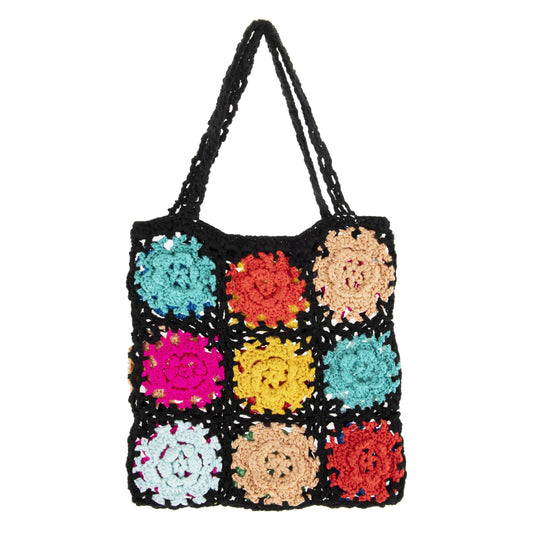 Crochet Flower Tote