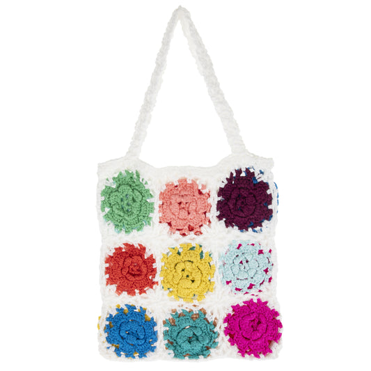 Crochet Flower Tote