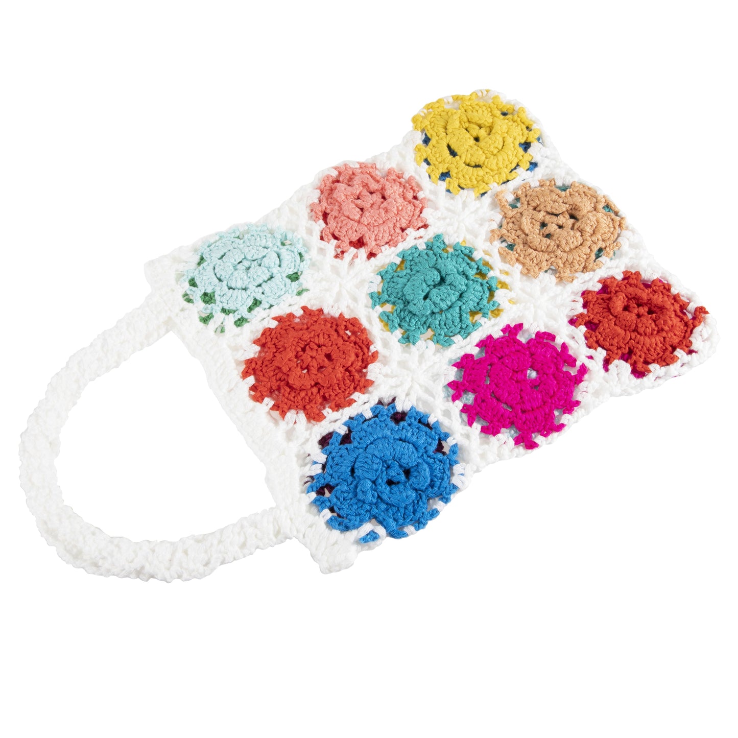 Crochet Flower Tote