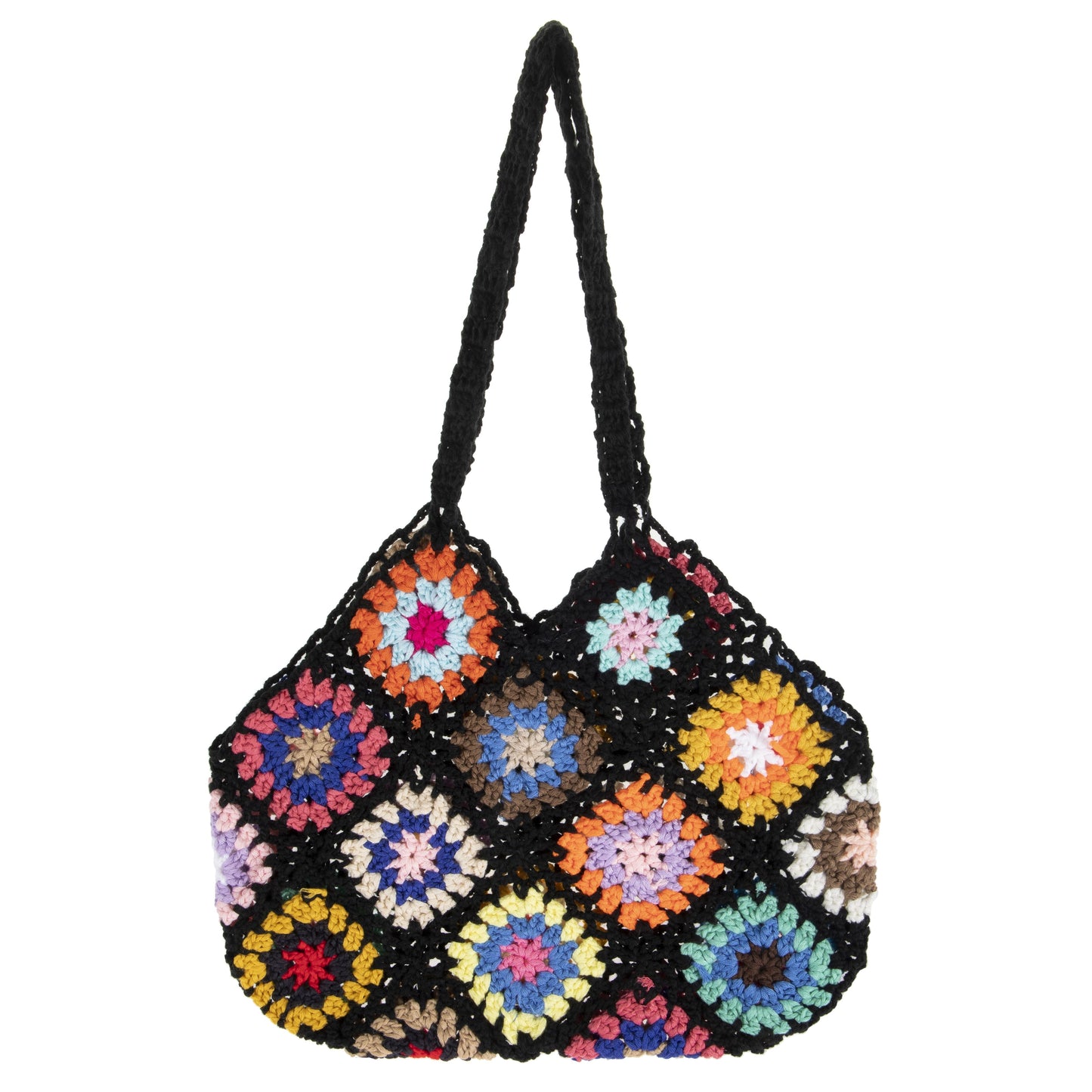 Crochet Flower Handbag