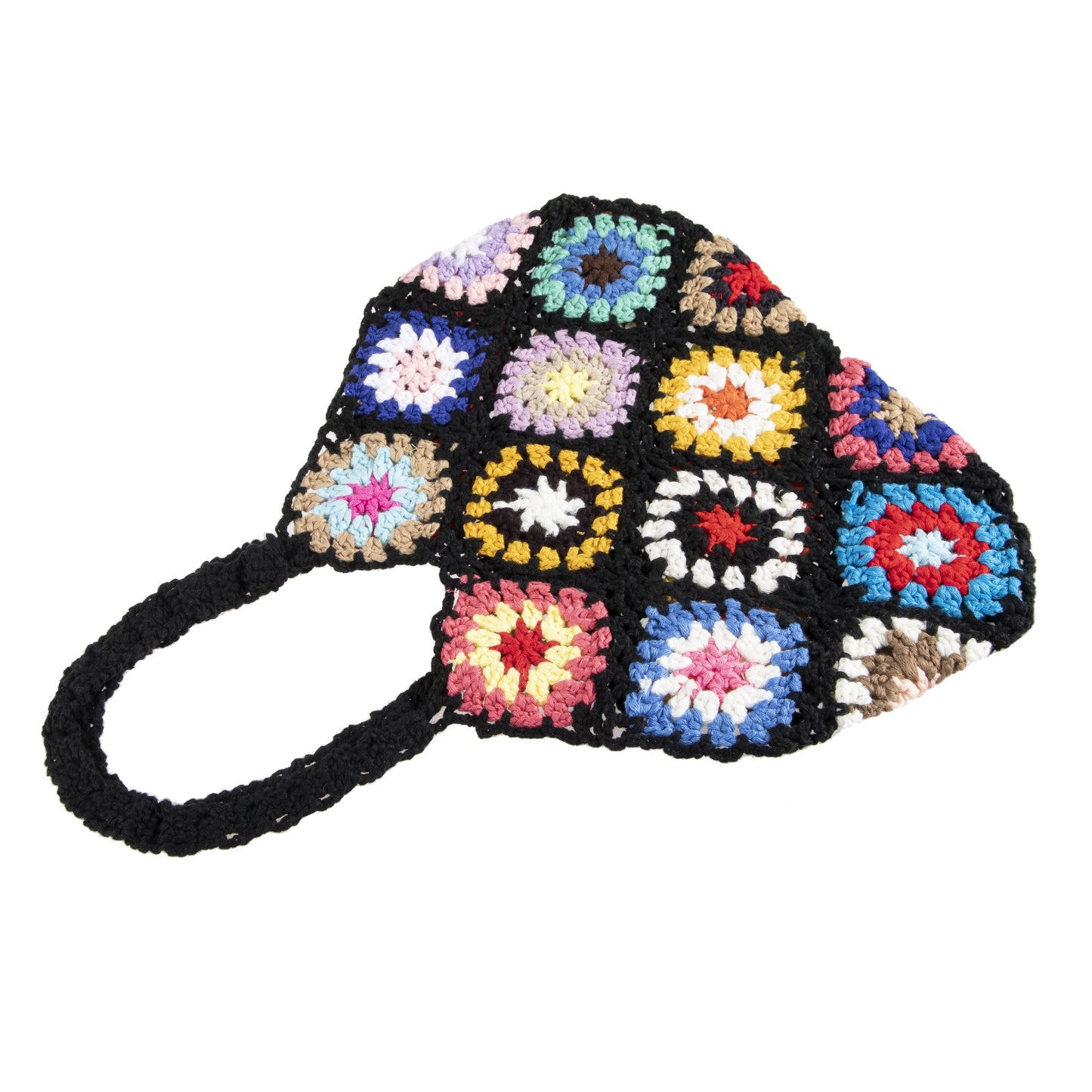 Crochet Flower Handbag