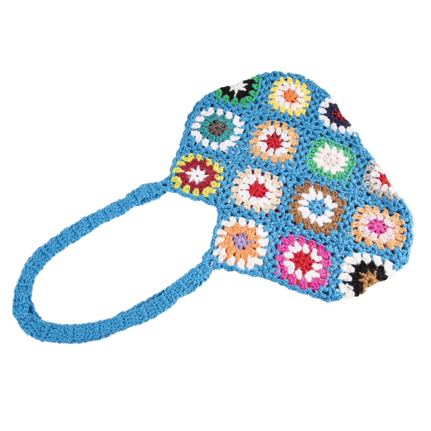 Crochet Flower Handbag