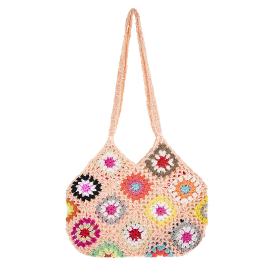 Crochet Flower Handbag