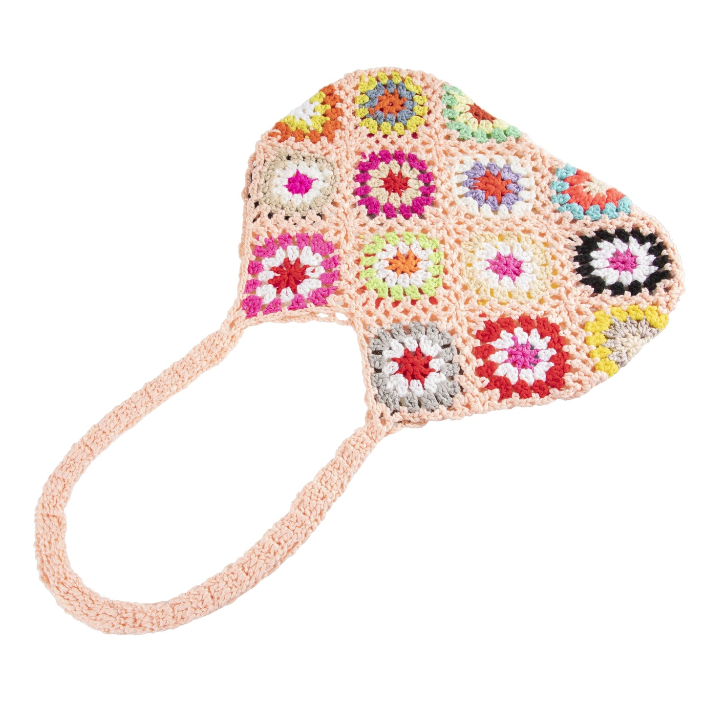 Crochet Flower Handbag