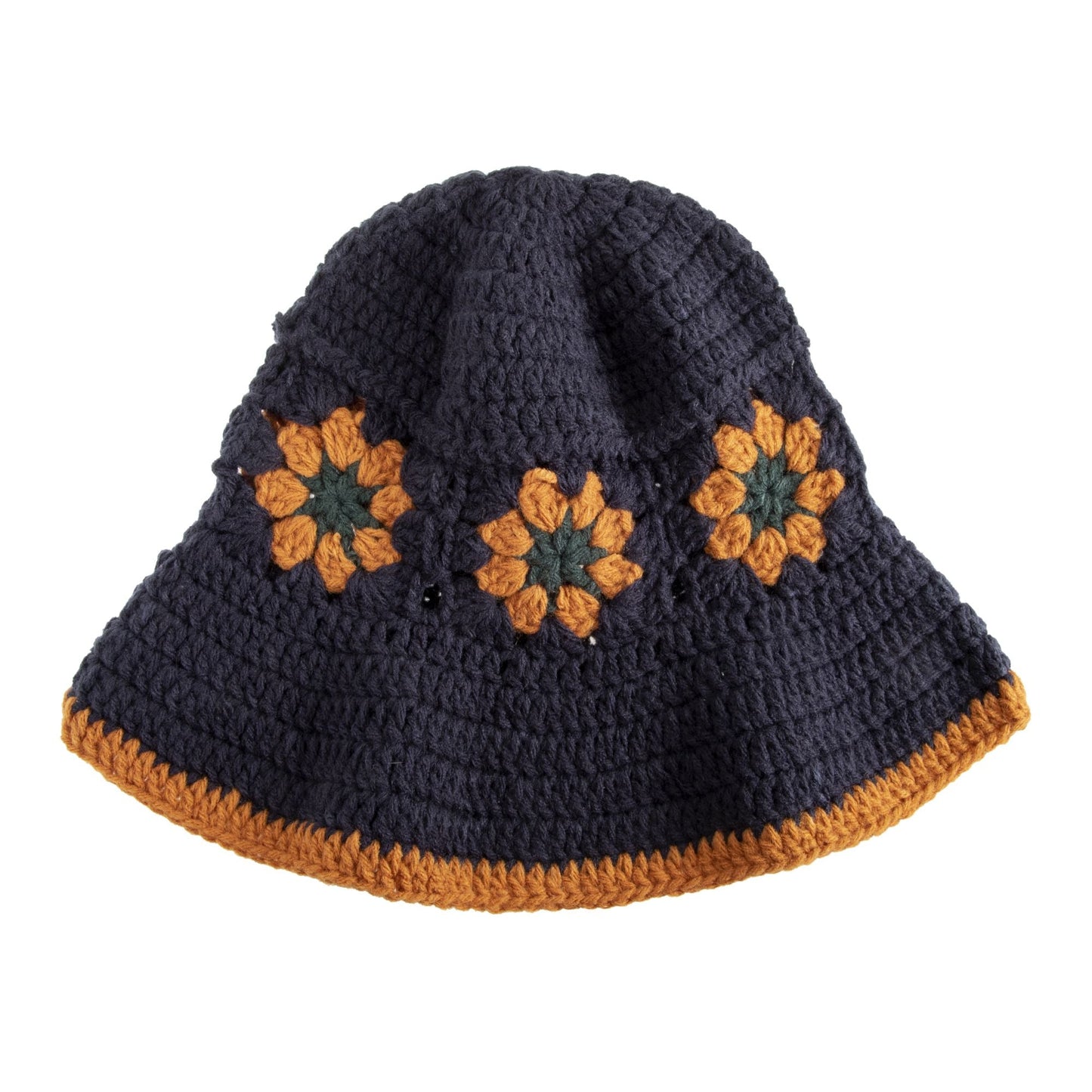 Crochet Hat Dark Blue