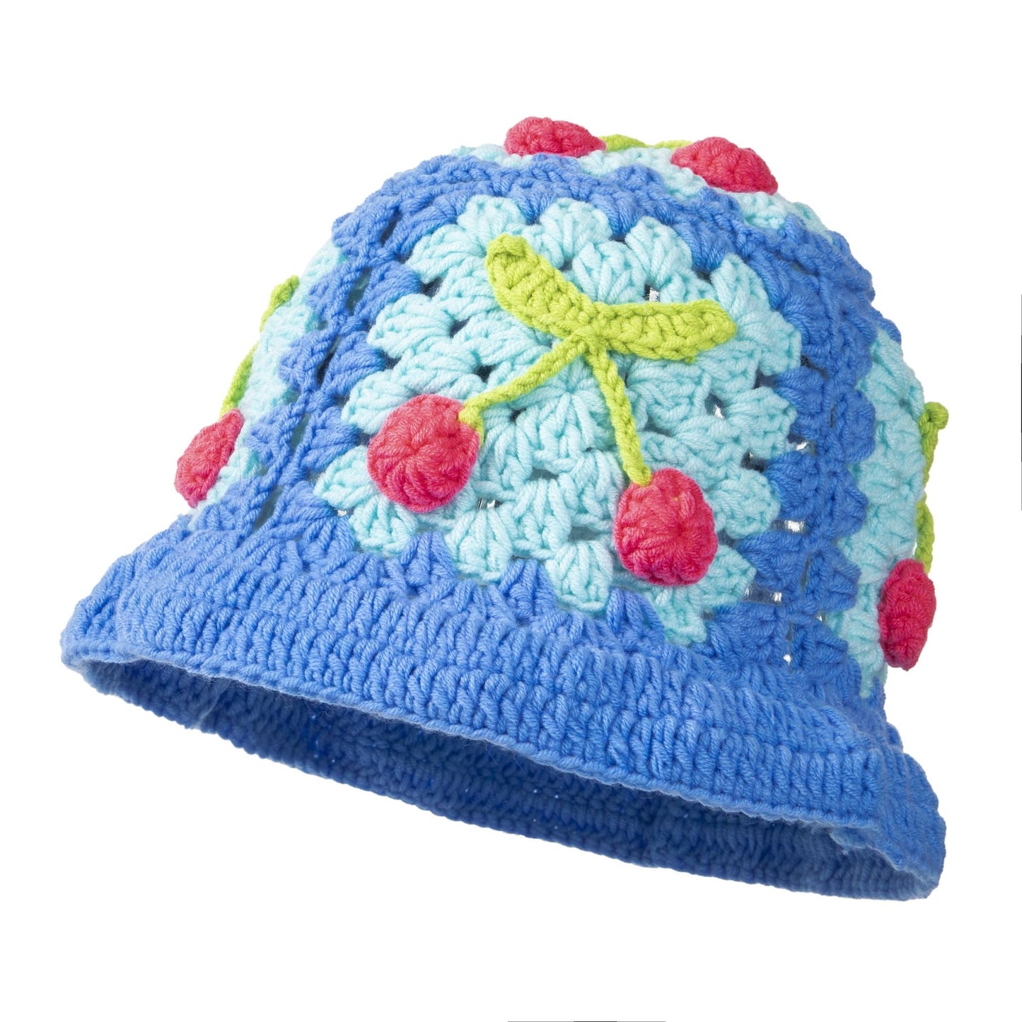 Cherry Blue Hat