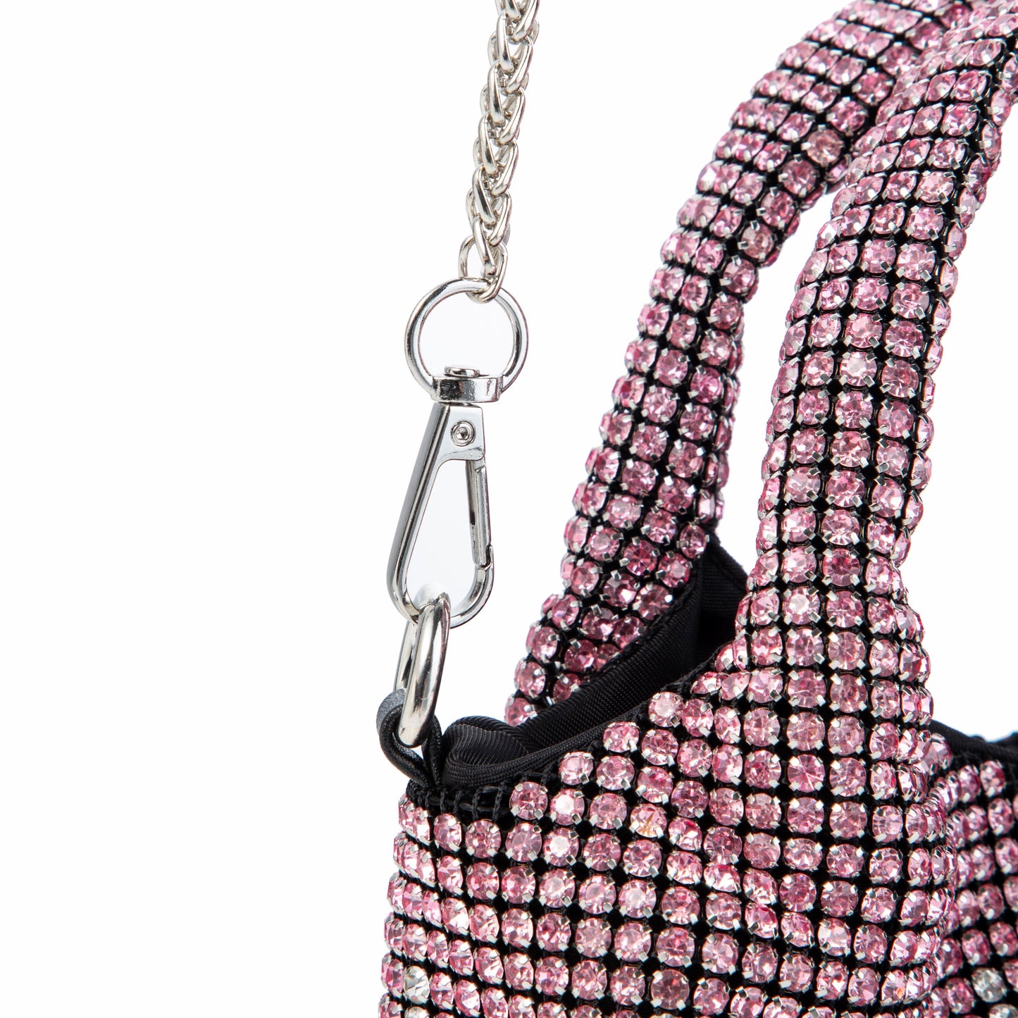 Rhinestone Gradient Pink Tote