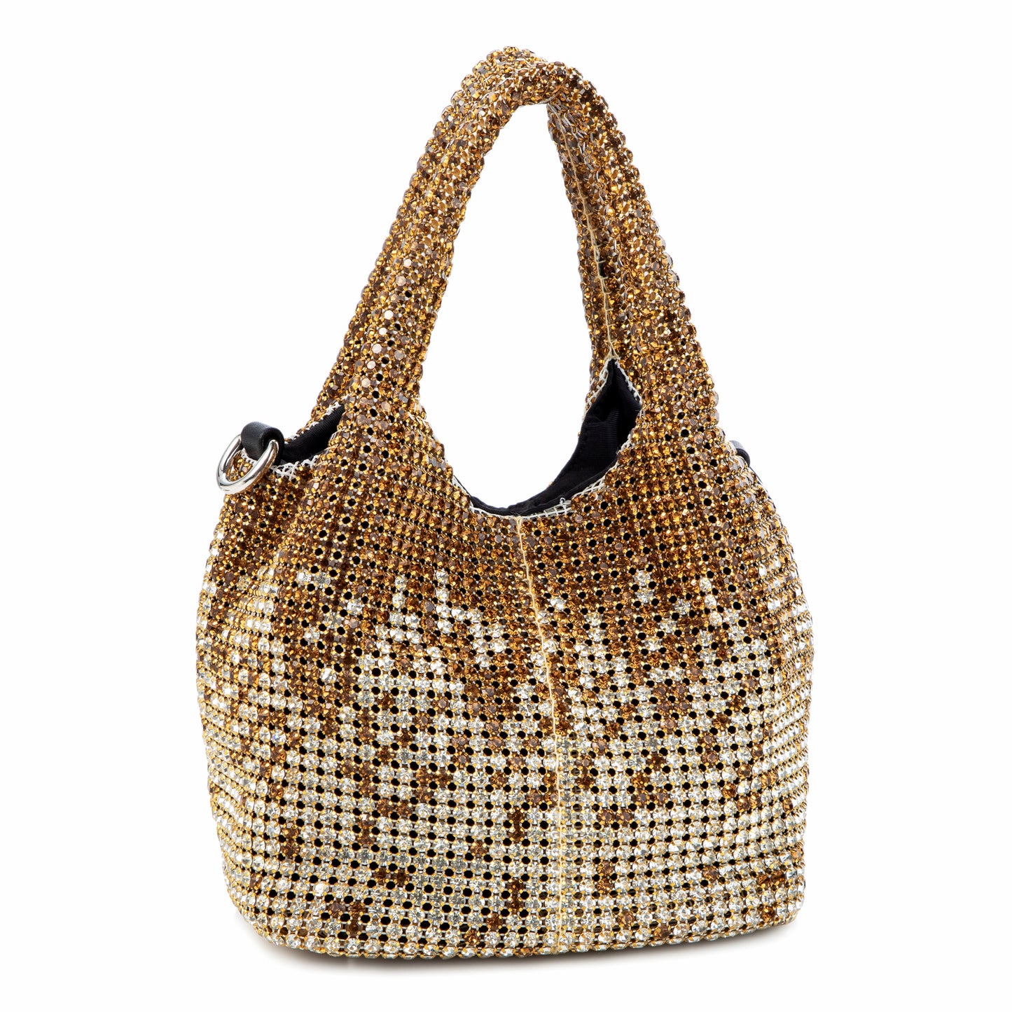 Rhinestone Gradient Gold Tote