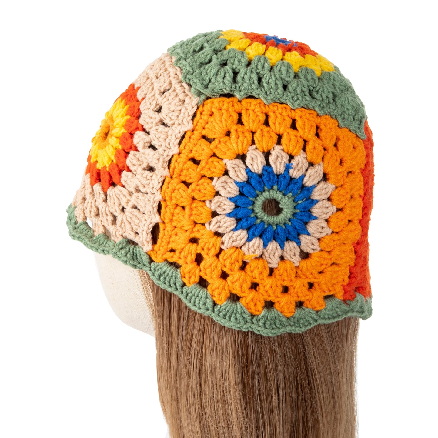 Floral Crochet Hat