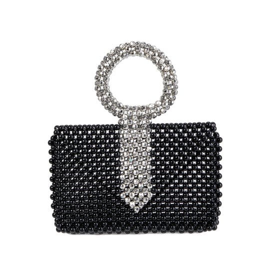 Matte Silver Key Clutch