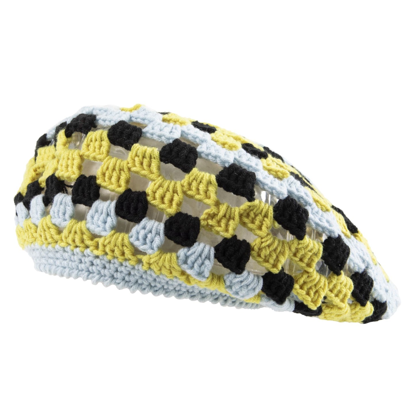 Yellow Striped Beret