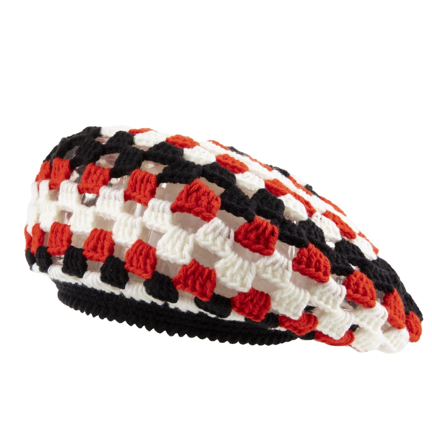 Red Striped Beret