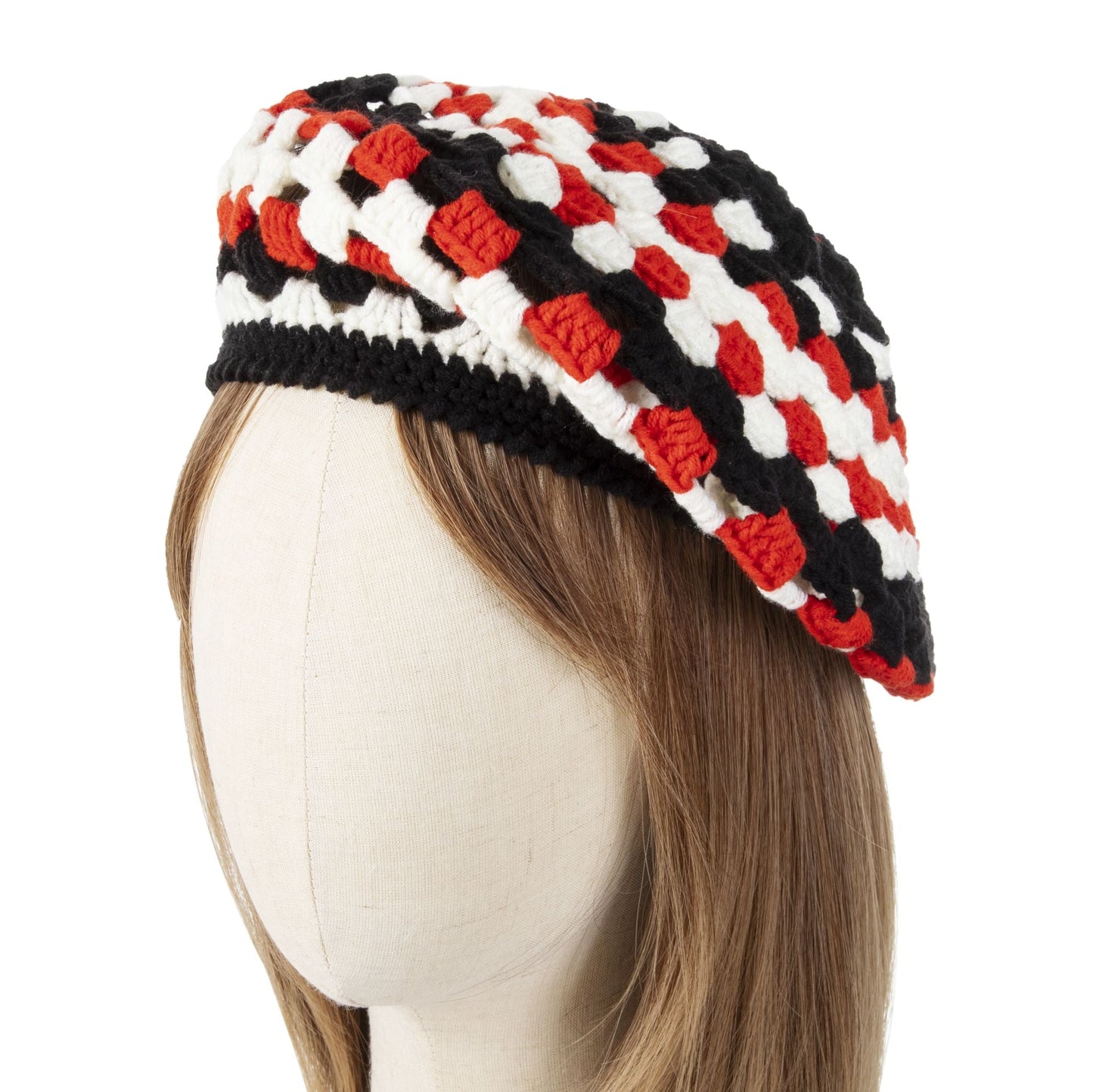 Red Striped Beret