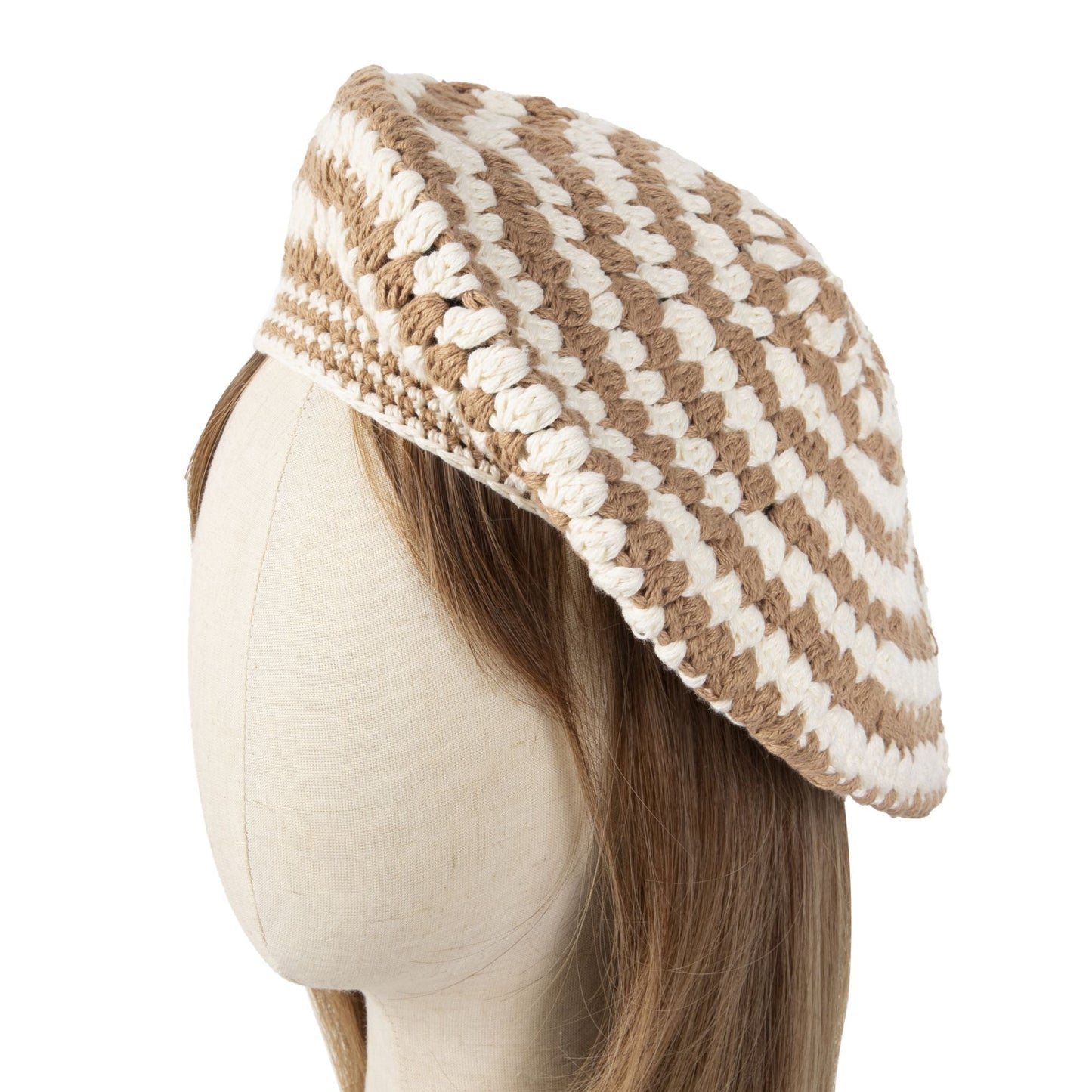 Khali Striped Beret