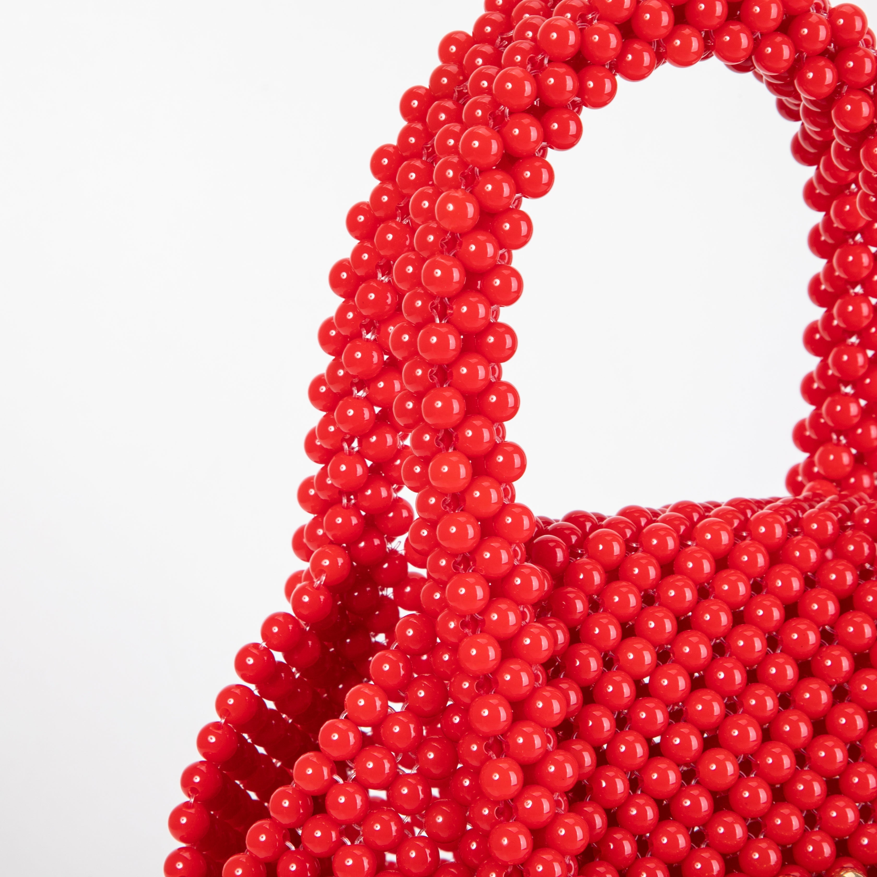 ゴールドスティックレッドクラッチ