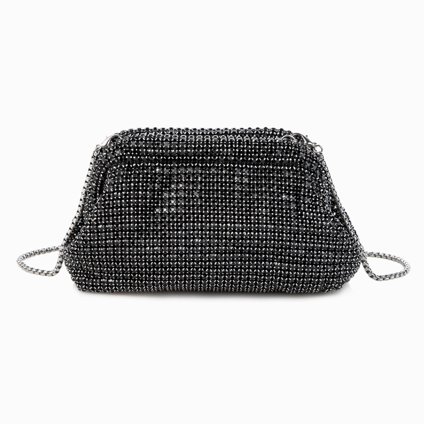 Rhinestone Black Shoulder Bag