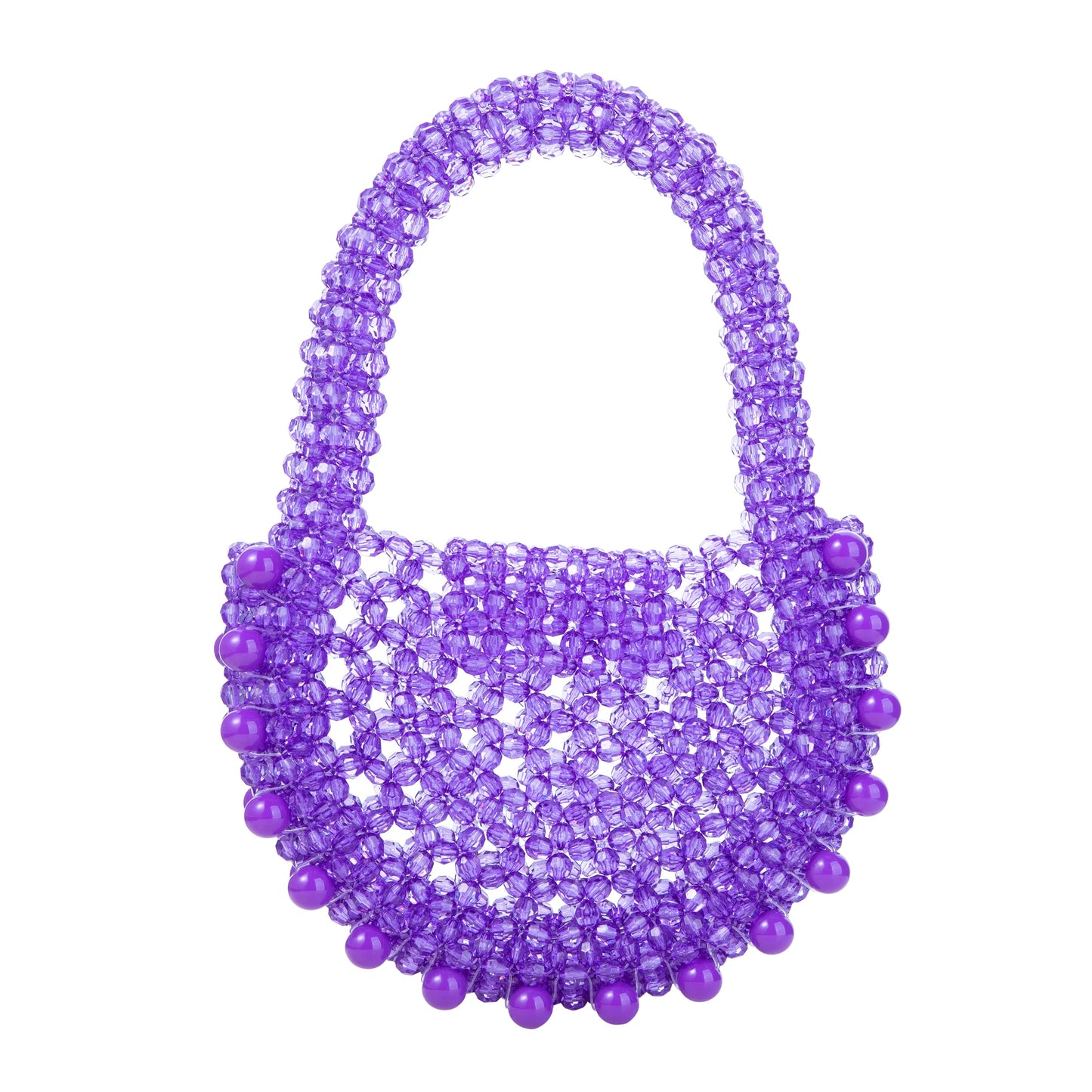 Transparent Purple Candy Purse