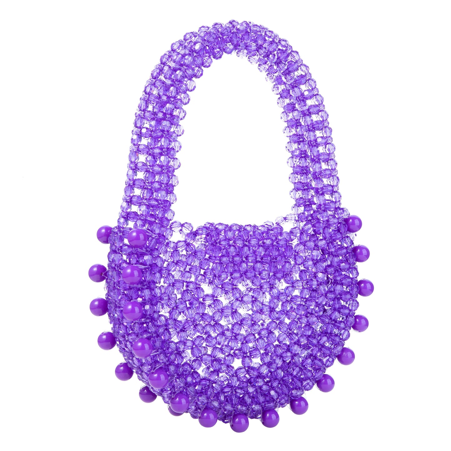 Transparent Purple Candy Purse