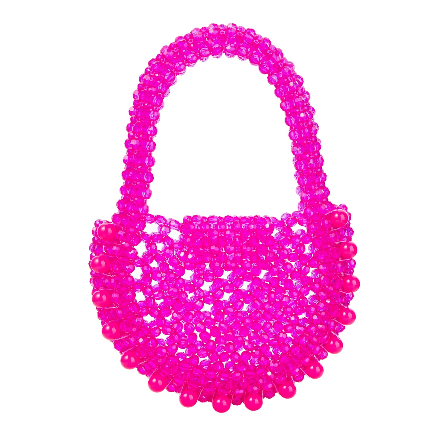 Transparent Pink Candy Purse