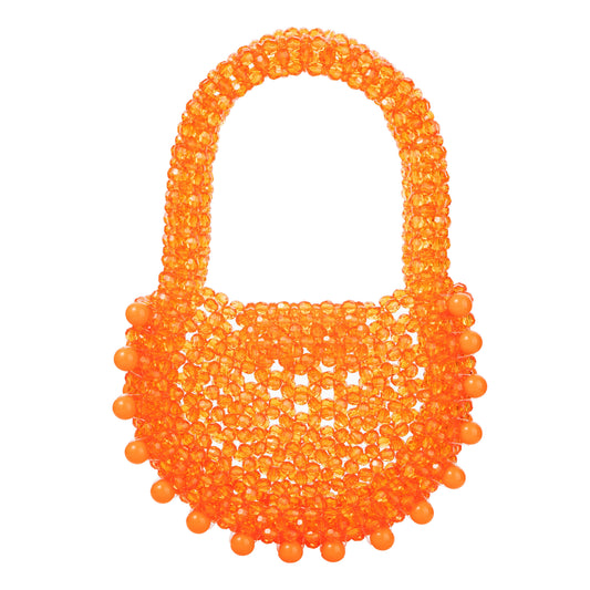 Transparent Orange Candy Purse