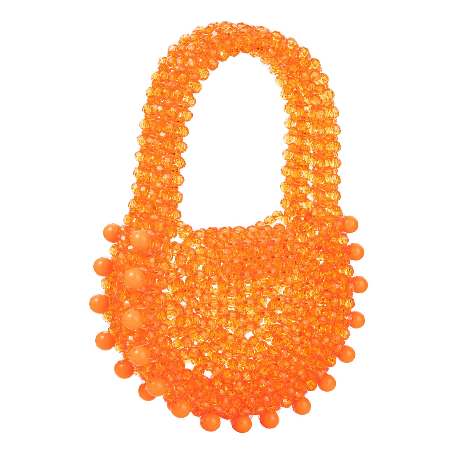 Transparent Orange Candy Purse