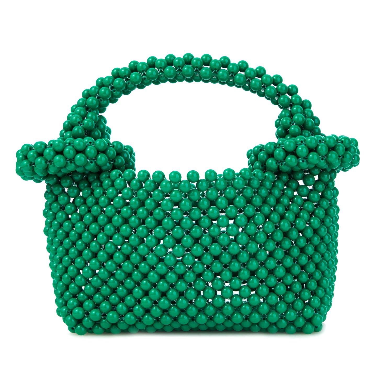 Donut Handle Green Clutch