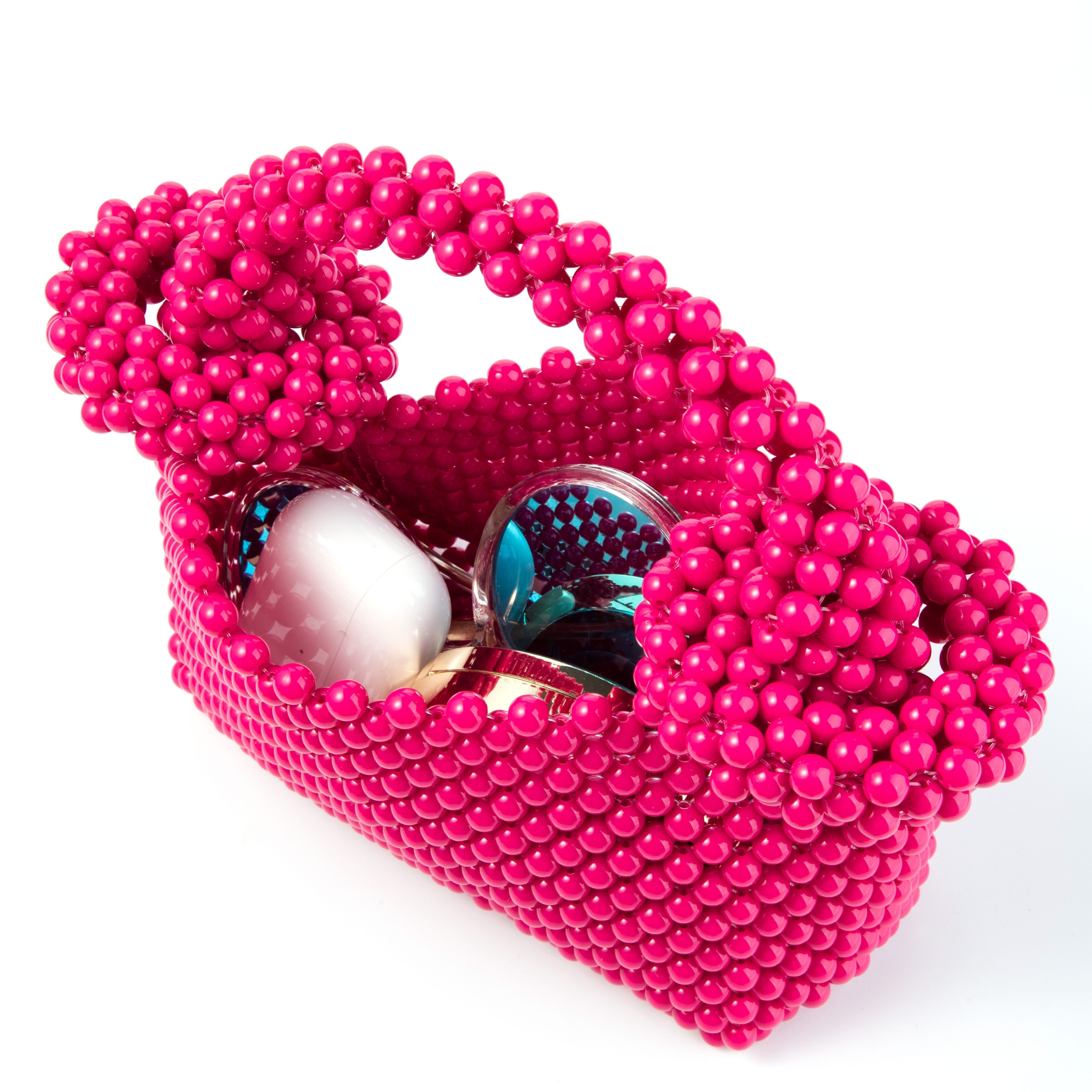 ドーナツハンドルローズクラッチ