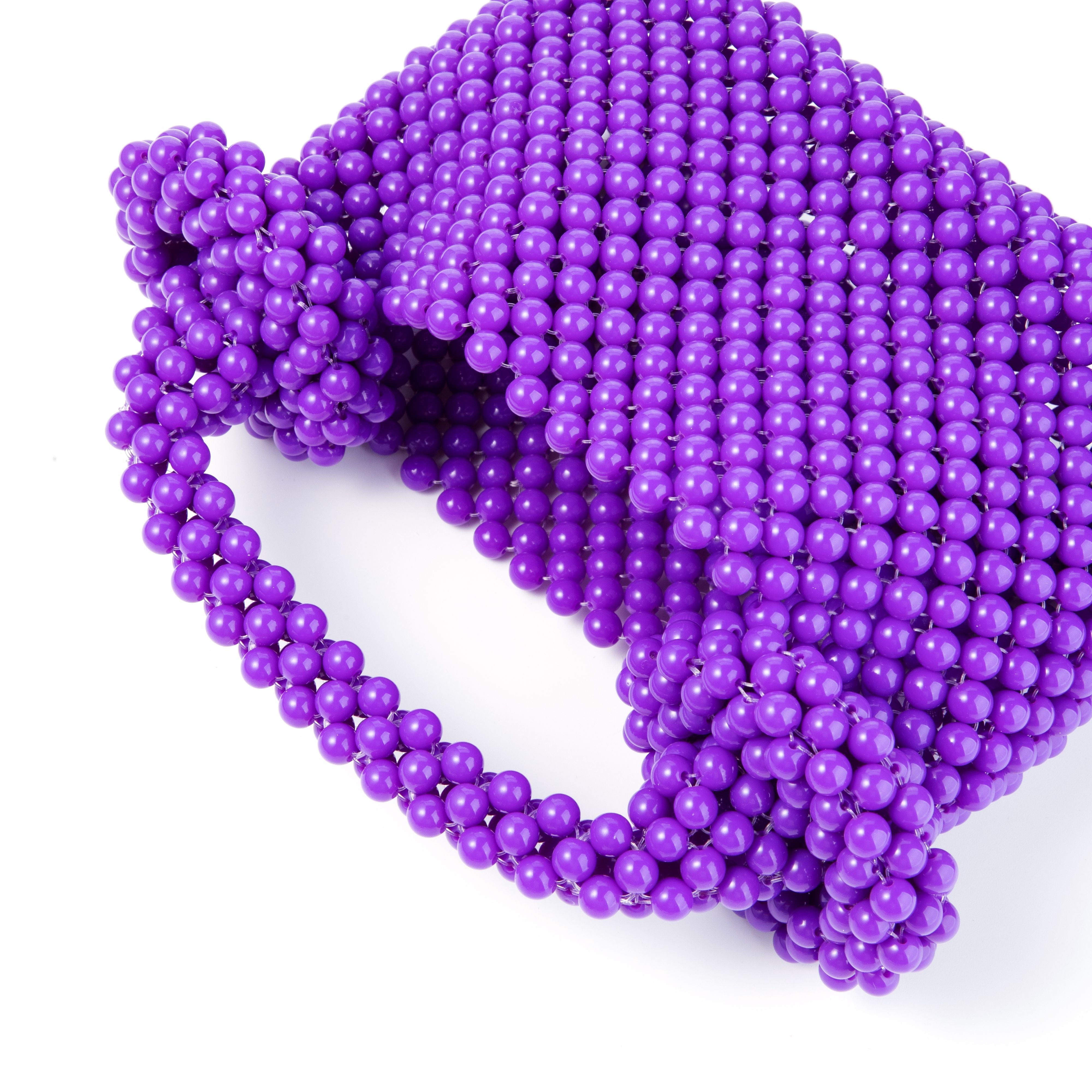 ドーナツハンドル パープルクラッチ