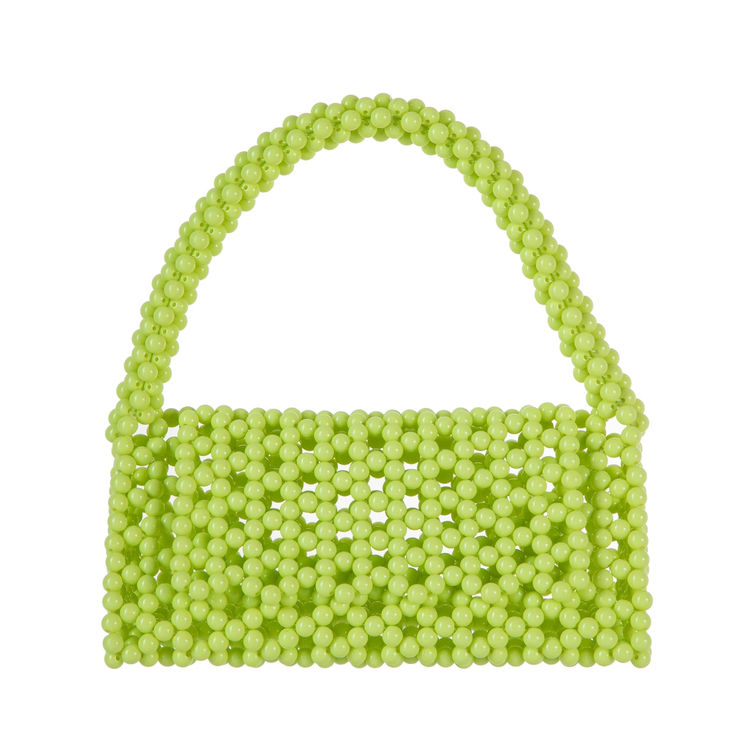 Yellow-Green Triangle Clutch