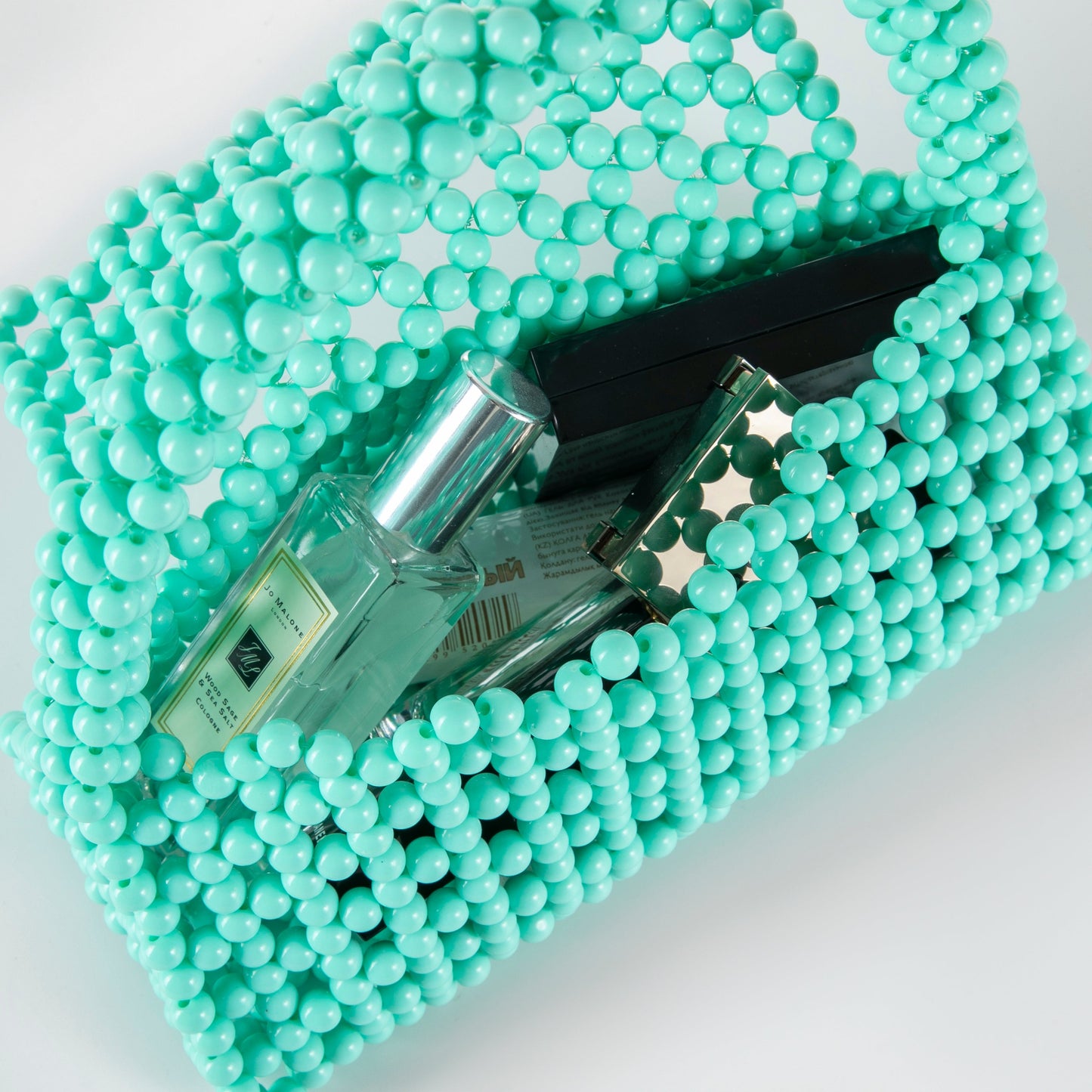 Jade Triangle Clutch